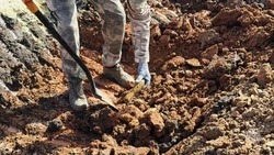 Артиллерийский снаряд времён Великой Отечественной войны нашли в Ивнянском округе