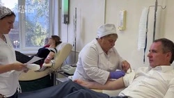 Вячеслав Гладков: более 11,6 тыс. жителей региона носят звание «Почётный донор России»