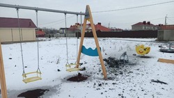 Оперативные службы обезвредили упавший на детскую площадку снаряд в Шебекино 