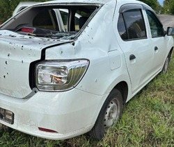 Водитель авто ранен при атаке дрона по Ракитянскому району