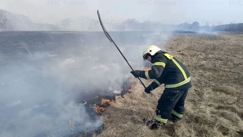 Особый противопожарный режим был продлён в Белгородской области