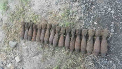 Взрывотехники изъяли 17 боеприпасов в селе Новенькое Ивнянского района