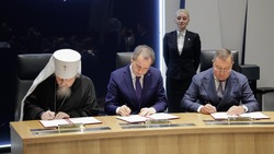 Вячеслав Гладков – о подписании соглашения о сотрудничестве  в строительстве паломнического центра