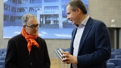 Вячеслав Гладков встретился с руководителем ГИТИСа Григорием Заславским