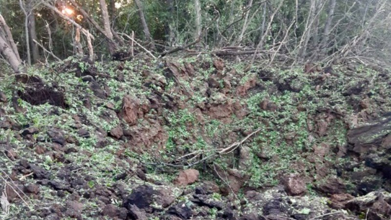Белгородский губернатор сообщил о найденной воронке от снаряда РСЗО в Белгородской области 