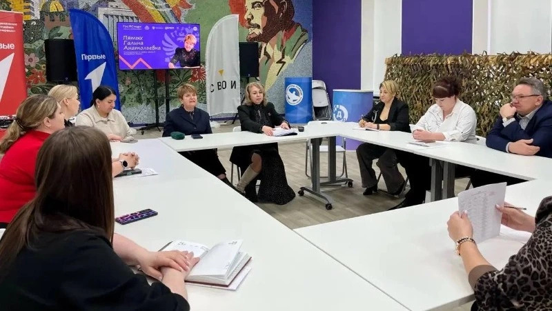 Уполномоченный по правам ребенка в Белгородской области Галина Пятых посетила Ивнянский мунокруг