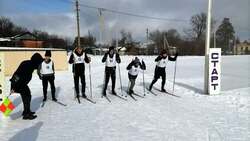 Ивнянские и покровские учащиеся стали первыми районном первенстве по лыжным гонкам