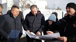 Вячеслав Гладков рассказал о строительстве Богоявленского паломнического центра