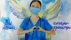 Рисунок ивнянского школьника вошел в число победителей областной акции «Спасибо врачам»