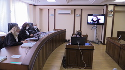 Белгородский областной суд провёл заседание в режиме веб-конференции