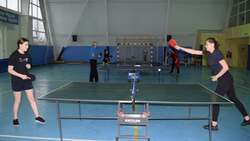 Новенская команда одержала победу в районном турнире по настольному теннису