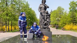 Газовики завершили техобслуживание мемориалов в преддверии 9 Мая в Белгородской области