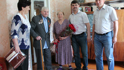 Ветеран войны из Ивнянского района отметил 95-летие