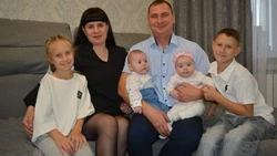 Счастье быть папой. Многодетный отец из Ивни считает самым главным в жизни семейные ценности