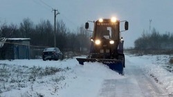  740 единиц коммунальной техники вышли на уборку снега в Белгородской области 20 ноября 