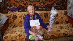 Тёть Маруся. Ивнянская труженица тыла встретила 90-летие