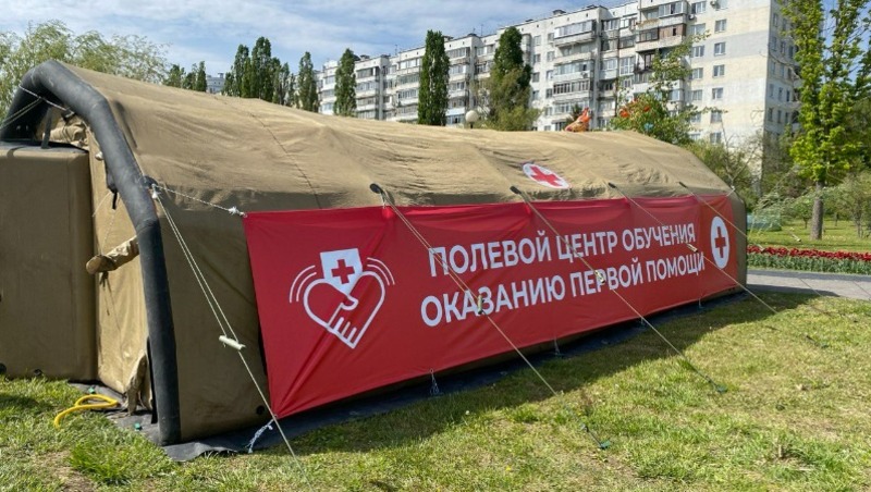 Гладков: около 6,5 тысяч белгородцев научились первой помощи в полевых центрах 