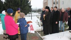 Епископ Губкинский и Грайворонский Софроний провёл божественную литургию в Верхопенье