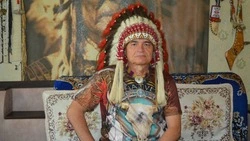 Воин Чанте Витко, сын Волка. Защитник Отечества верен долгу и предкам, охраняя Ивнянскую землю