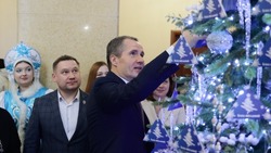 Вячеслав Гладков поучаствовал в акции «Ёлка желаний»