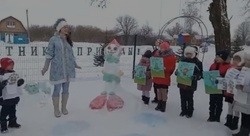 Школьники из Сафоновки стали лучшими в конкуре «Снежный городок Эколят»