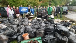 Белгородцы собрали 100 мешков мусора в урочище Ерик